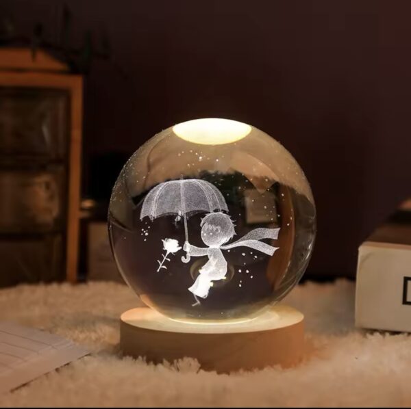 2024_11_26_13_32_IMG_3898 گوی کریستالی طرح شازده کوچولو و چتر - تصویر 1