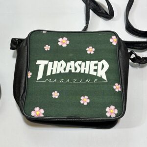 کیف دوشی مربعی trasher گلدار