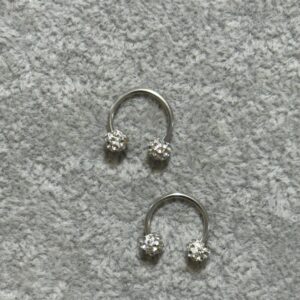 پیرسینگ اسمایل نگین دار