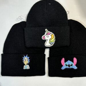 کلاه بافت طرحدار