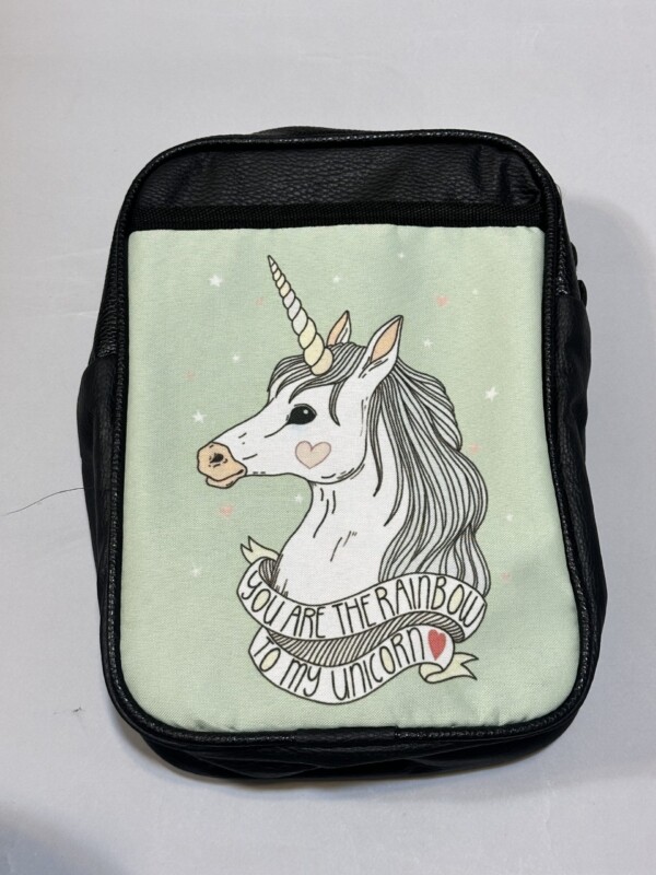 کیف دوشی مستطیلی طرح یونیکورن - تصویر 1