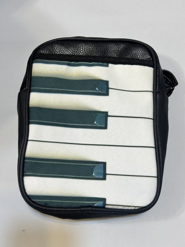 کیف دوشی مستطیلی طرح پیانو - تصویر 1