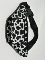 کیف کمری جنس مخمل ۳زیپ