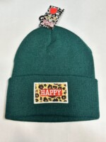 کلاه بافت پلنگی Happy - تصویر 2