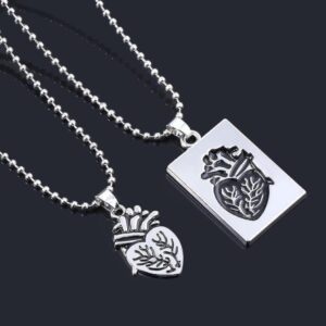 گردنبند بست‌فرندز آناتومی قلب